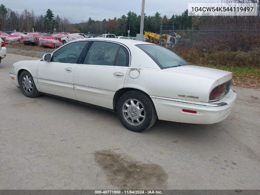 2004 Buick Park Avenue VIN: 1G4CW54K544119497 Lot: 40771900