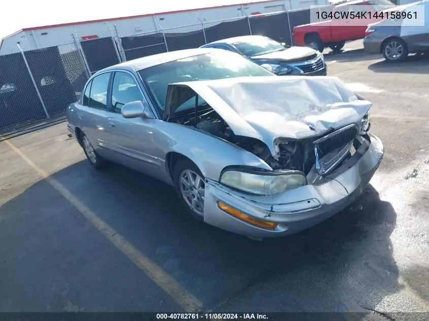 2004 Buick Park Avenue VIN: 1G4CW54K144158961 Lot: 40782761