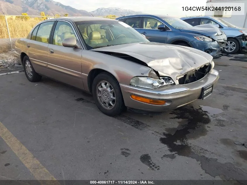 2004 Buick Park Avenue VIN: 1G4CW54K244120168 Lot: 40861717