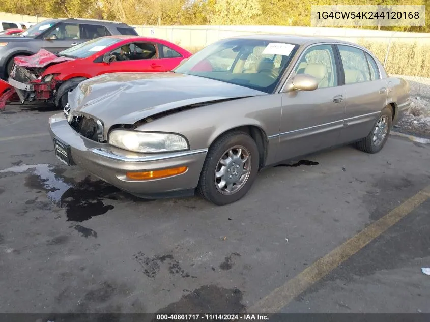 2004 Buick Park Avenue VIN: 1G4CW54K244120168 Lot: 40861717