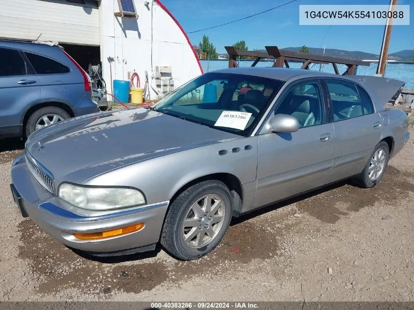 1G4CW54K554103088 2005 Buick Park Avenue