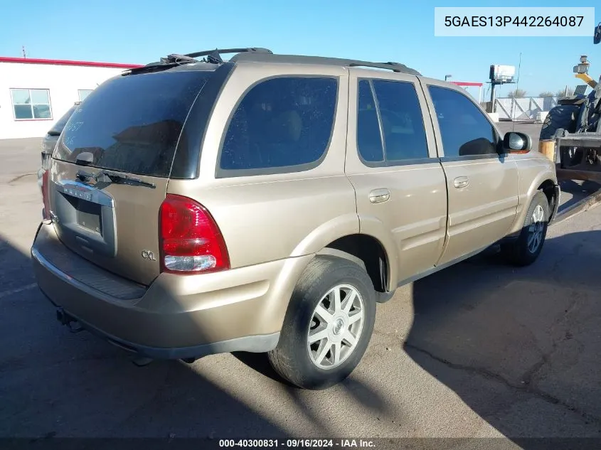 2004 Buick Rainier Cxl VIN: 5GAES13P442264087 Lot: 40300831