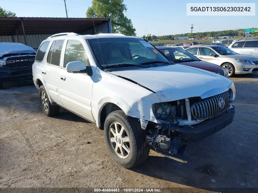 2006 Buick Rainier Cxl VIN: 5GADT13S062303242 Lot: 40484453