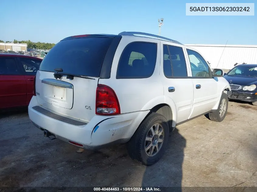 2006 Buick Rainier Cxl VIN: 5GADT13S062303242 Lot: 40484453