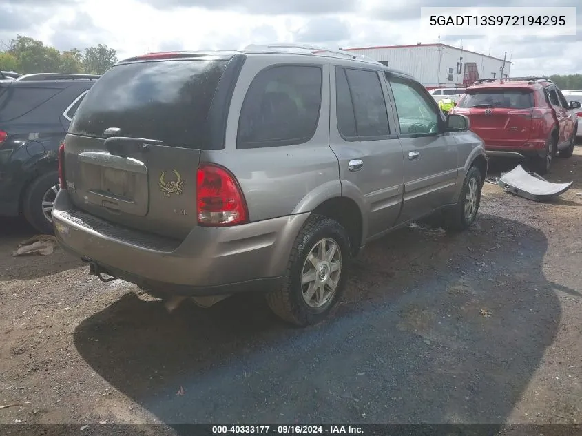 5GADT13S972194295 2007 Buick Rainier Cxl