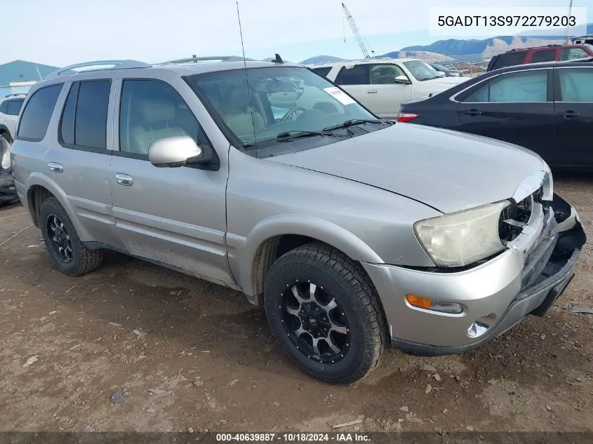 2007 Buick Rainier Cxl VIN: 5GADT13S972279203 Lot: 40639887