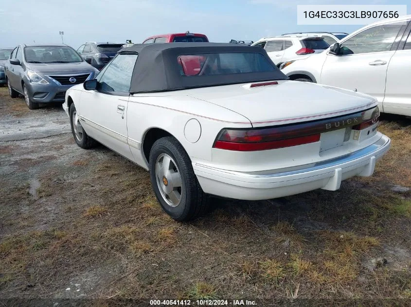 1G4EC33C3LB907656 1990 Buick Reatta