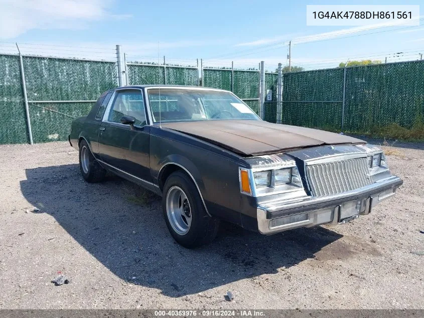 1G4AK4788DH861561 1983 Buick Regal T-Type