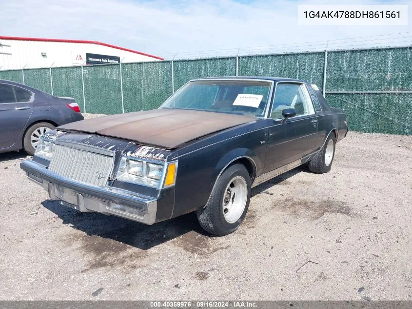 1G4AK4788DH861561 1983 Buick Regal T-Type