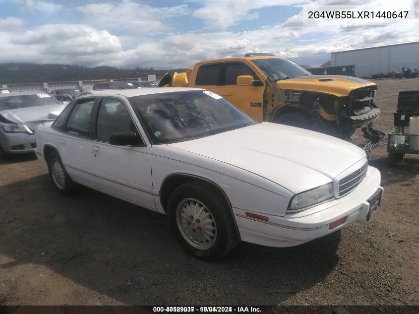 1994 Buick Regal Custom VIN: 2G4WB55LXR1440647 Lot: 40529037