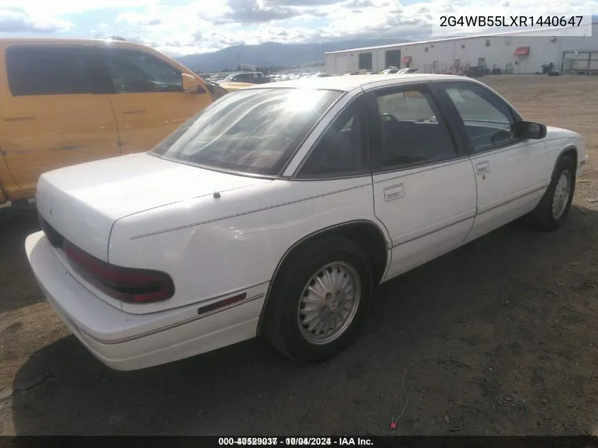 1994 Buick Regal Custom VIN: 2G4WB55LXR1440647 Lot: 40529037