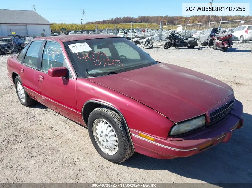 1994 Buick Regal Custom VIN: 2G4WB55L8R1487255 Lot: 40790725