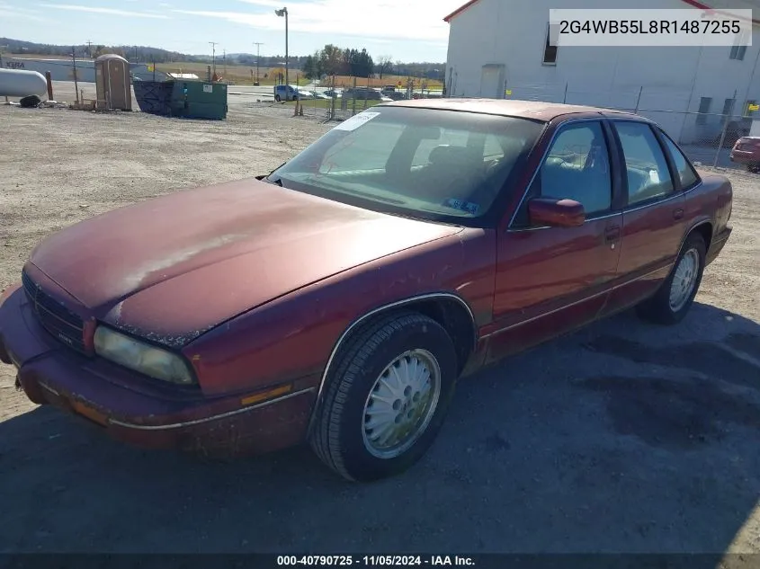 1994 Buick Regal Custom VIN: 2G4WB55L8R1487255 Lot: 40790725