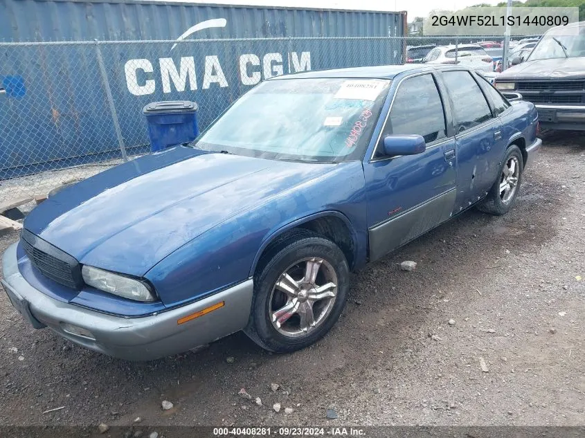 1995 Buick Regal Gran Sport VIN: 2G4WF52L1S1440809 Lot: 40408281