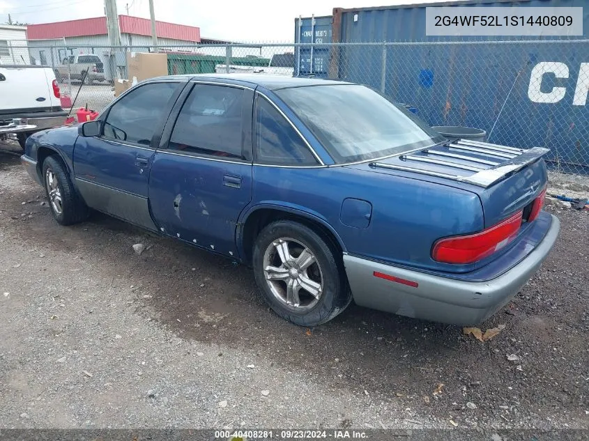 1995 Buick Regal Gran Sport VIN: 2G4WF52L1S1440809 Lot: 40408281