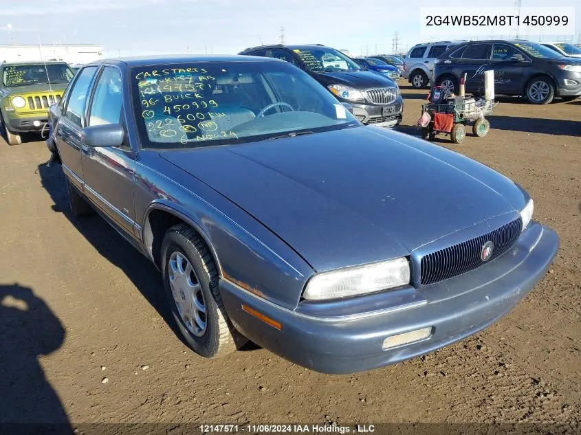 1996 Buick Regal Custom VIN: 2G4WB52M8T1450999 Lot: 12147571