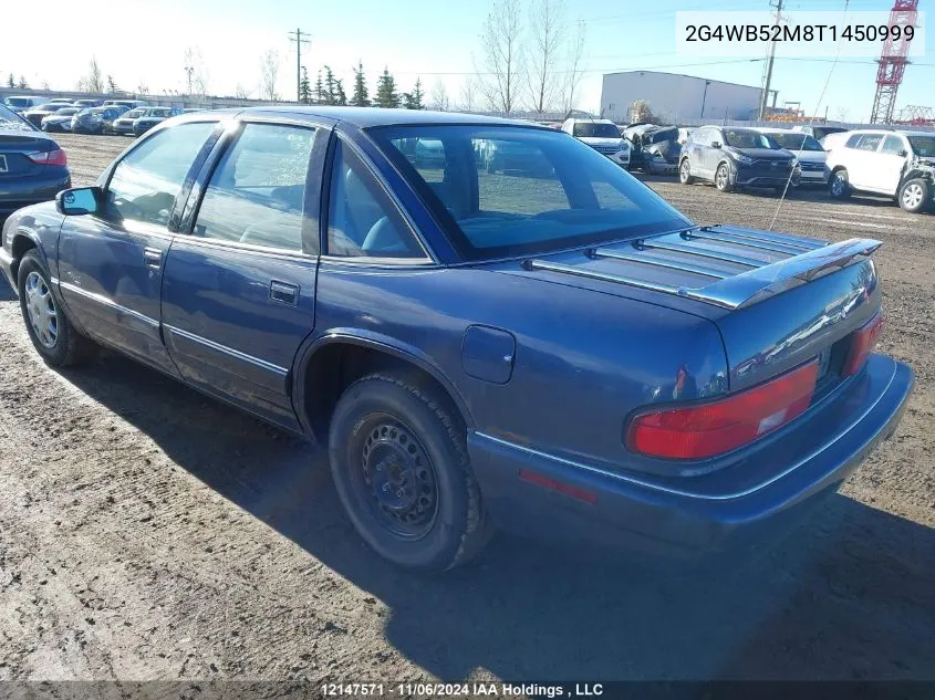 1996 Buick Regal Custom VIN: 2G4WB52M8T1450999 Lot: 12147571