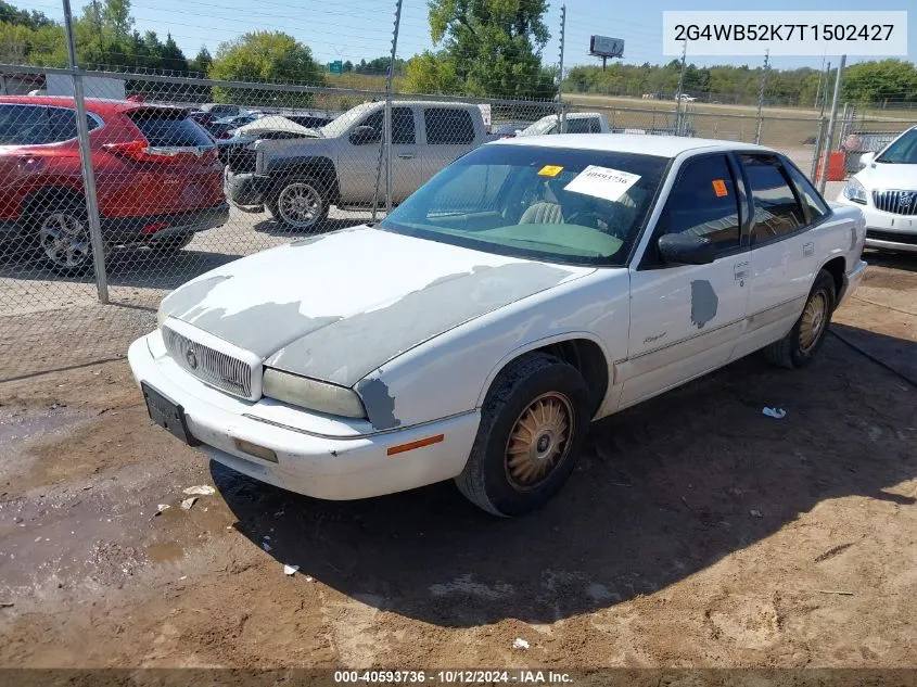 1996 Buick Regal Custom VIN: 2G4WB52K7T1502427 Lot: 40593736