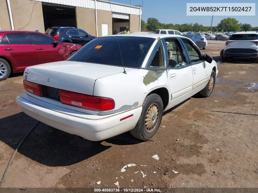 1996 Buick Regal Custom VIN: 2G4WB52K7T1502427 Lot: 40593736