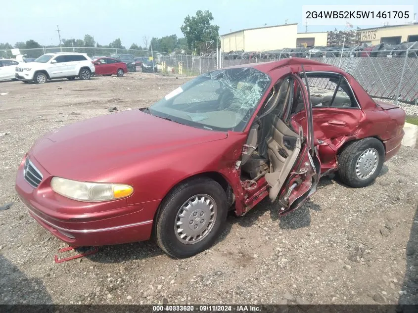 1998 Buick Regal Ls VIN: 2G4WB52K5W1461705 Lot: 40333620