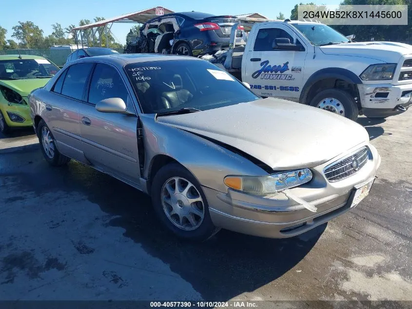 1999 Buick Regal Ls VIN: 2G4WB52K8X1445600 Lot: 40577390