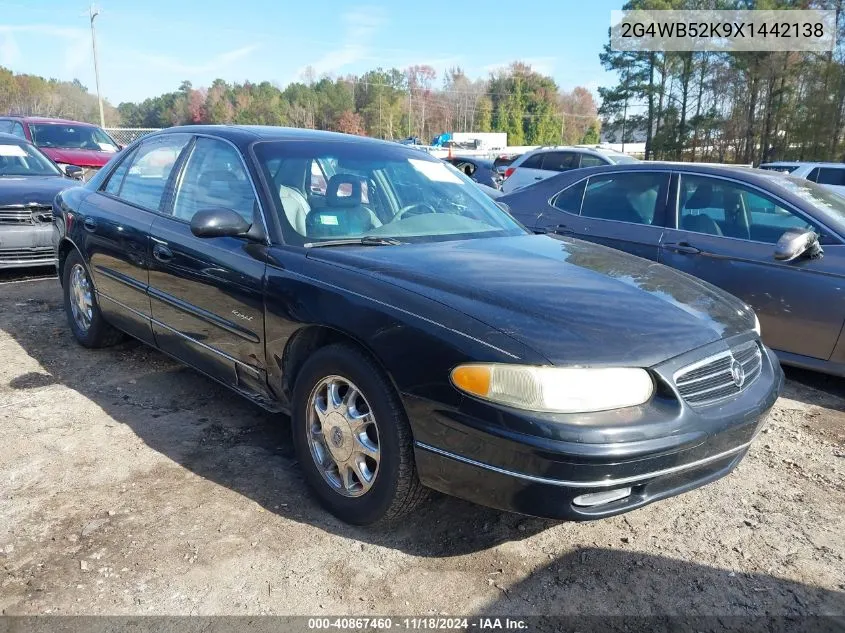 1999 Buick Regal Ls/Lse VIN: 2G4WB52K9X1442138 Lot: 40867460