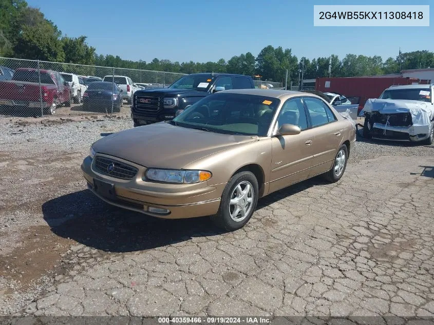 2001 Buick Regal Ls VIN: 2G4WB55KX11308418 Lot: 40359466