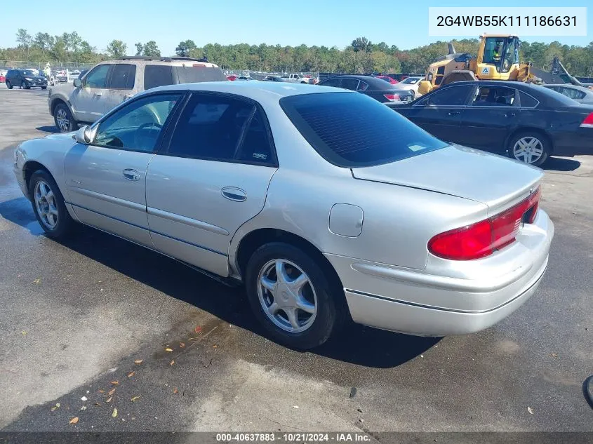 2001 Buick Regal Ls VIN: 2G4WB55K111186631 Lot: 40637883