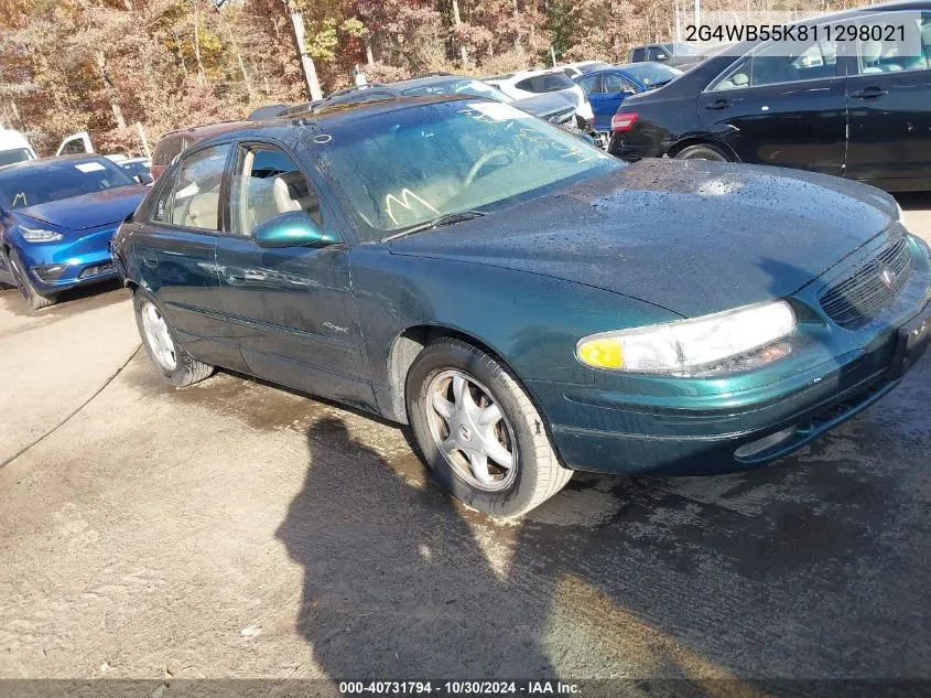 2001 Buick Regal Ls VIN: 2G4WB55K811298021 Lot: 40731794