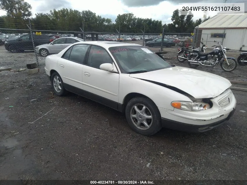 2002 Buick Regal Gs VIN: 2G4WF551621107483 Lot: 40234781