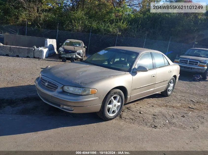 2G4WB55K621101249 2002 Buick Regal Ls