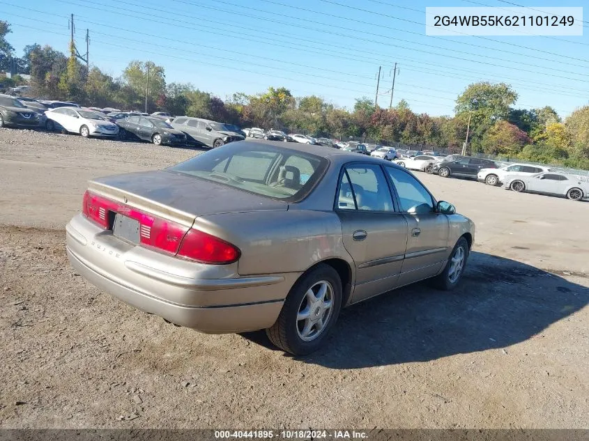 2G4WB55K621101249 2002 Buick Regal Ls