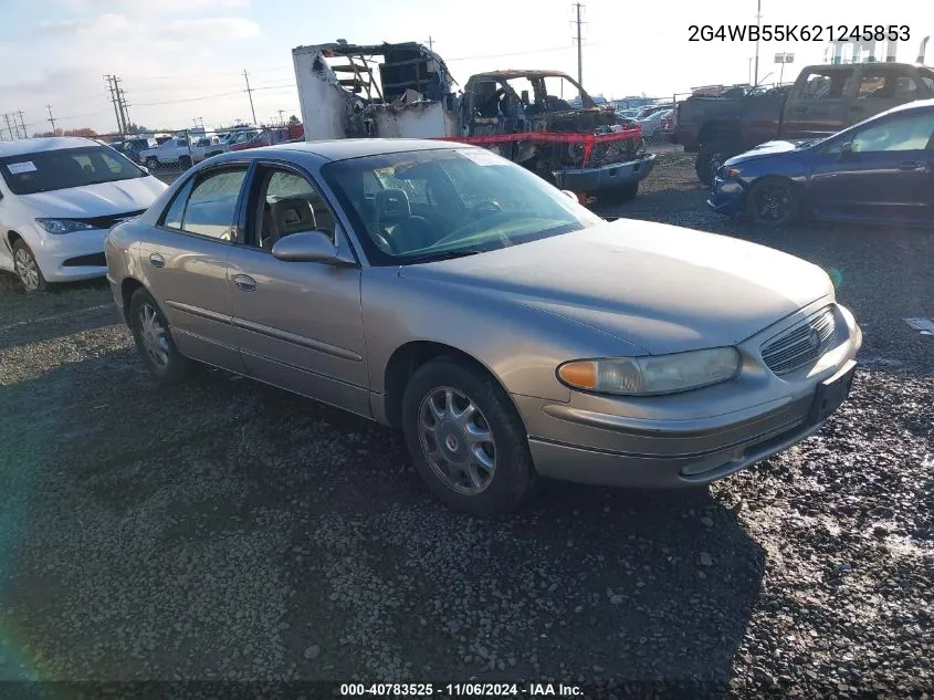 2002 Buick Regal Ls VIN: 2G4WB55K621245853 Lot: 40783525