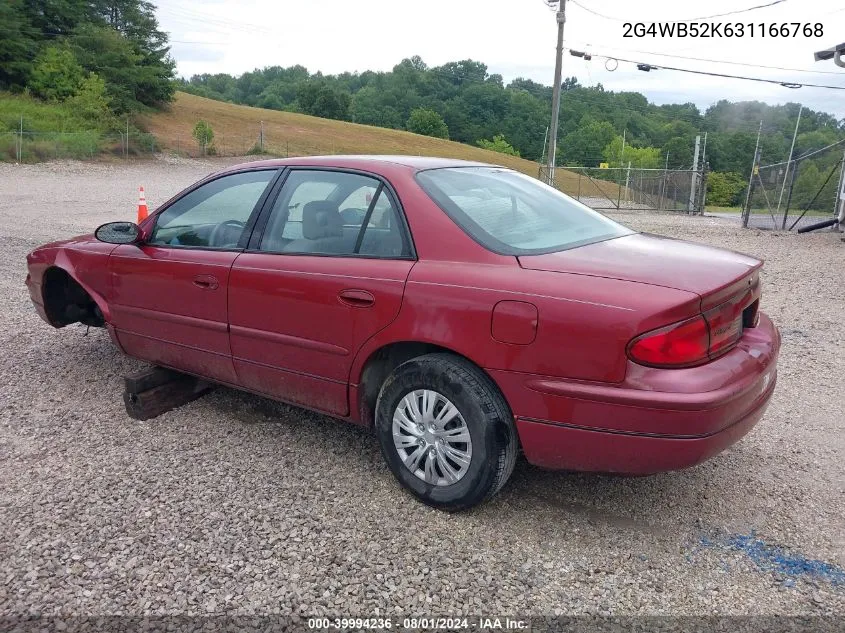 2G4WB52K631166768 2003 Buick Regal Ls