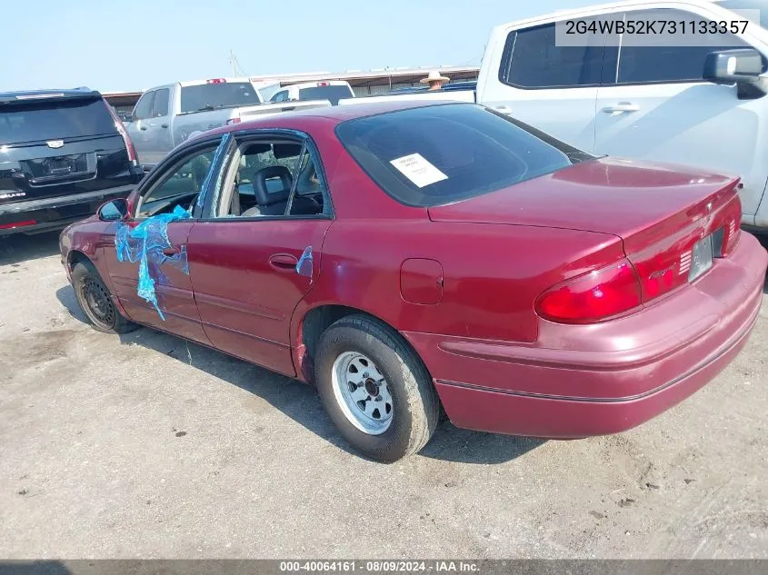 2003 Buick Regal Ls VIN: 2G4WB52K731133357 Lot: 40064161