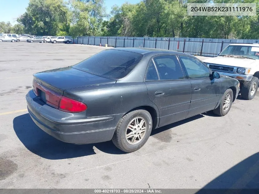 2G4WB52K231111976 2003 Buick Regal Ls