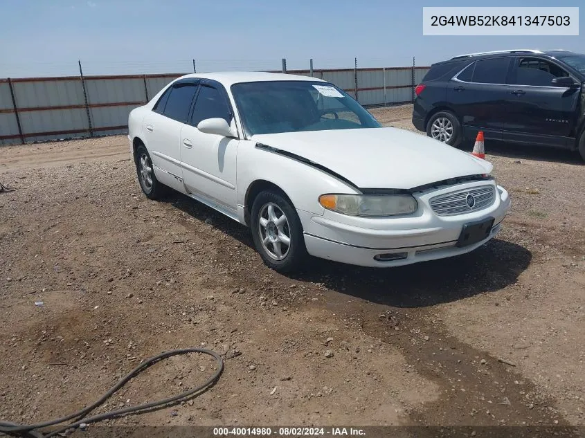 2G4WB52K841347503 2004 Buick Regal Ls