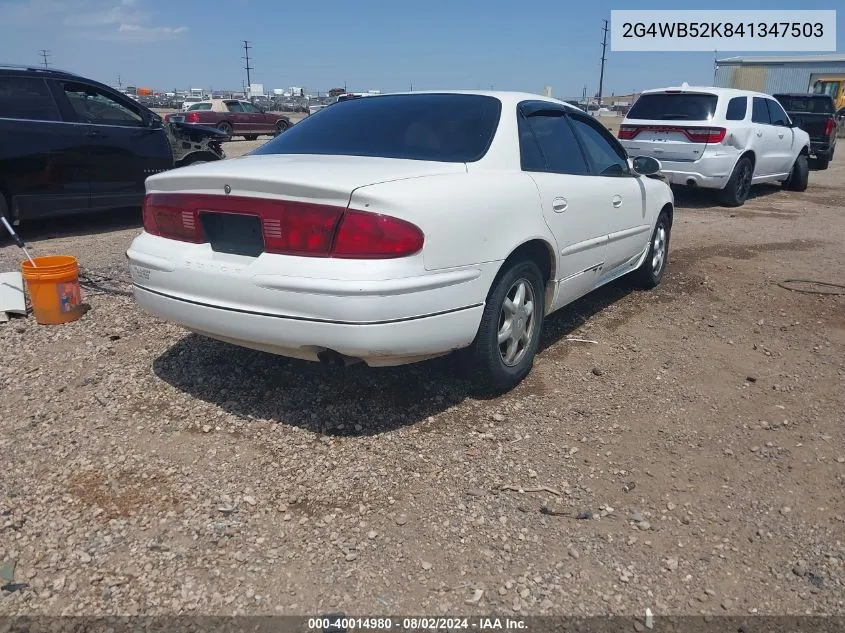 2G4WB52K841347503 2004 Buick Regal Ls