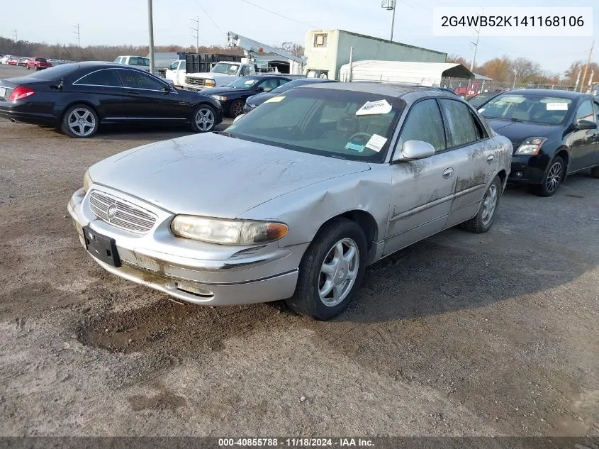 2004 Buick Regal Ls VIN: 2G4WB52K141168106 Lot: 40855788