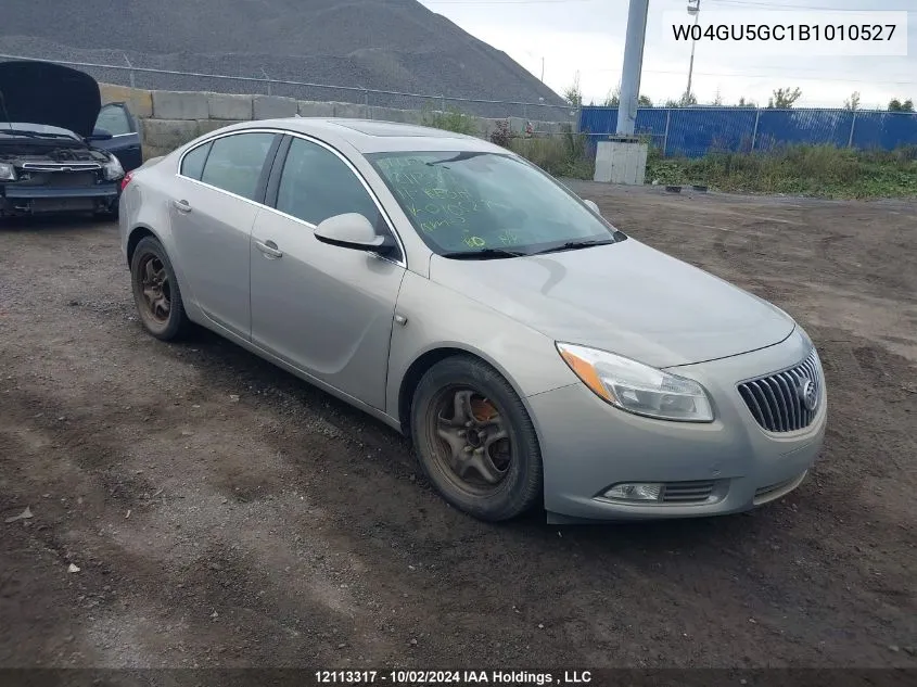 2011 Buick Regal VIN: W04GU5GC1B1010527 Lot: 12113317