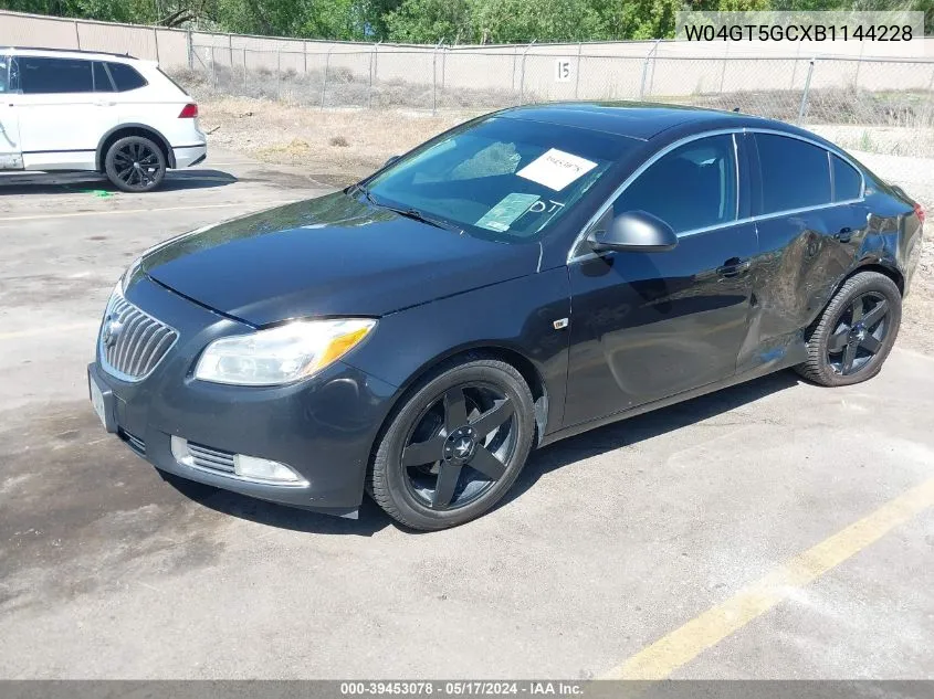 W04GT5GCXB1144228 2011 Buick Regal Cxl Russelsheim