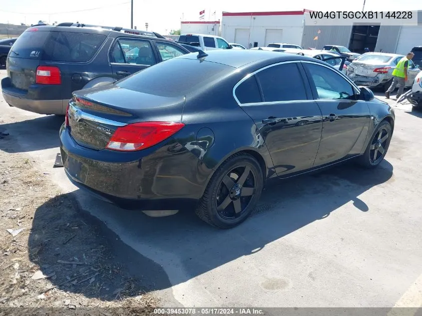 W04GT5GCXB1144228 2011 Buick Regal Cxl Russelsheim