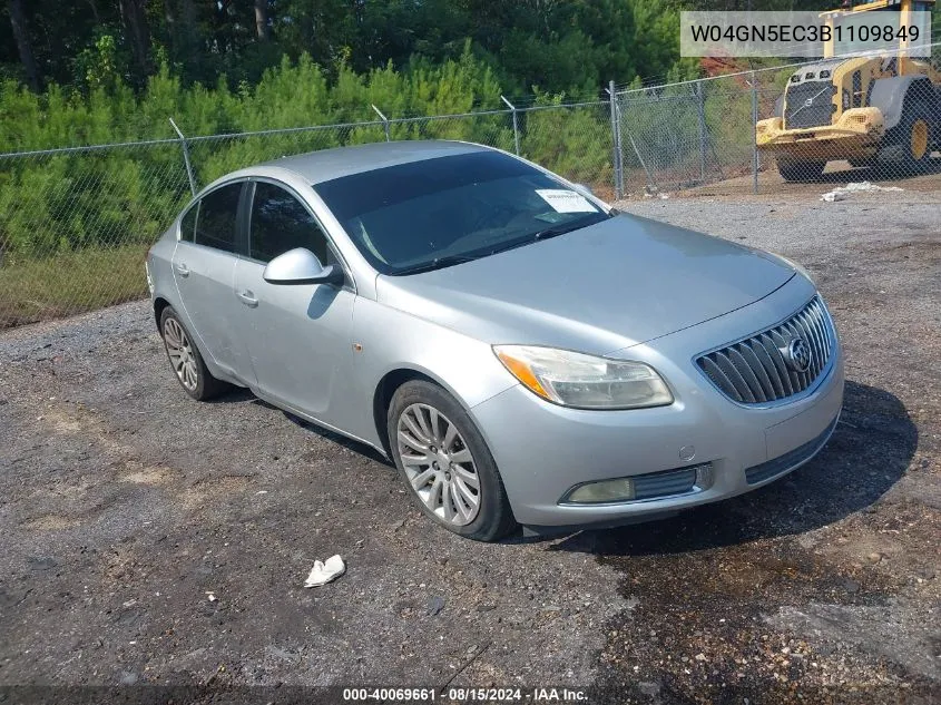 W04GN5EC3B1109849 2011 Buick Regal Cxl Russelsheim