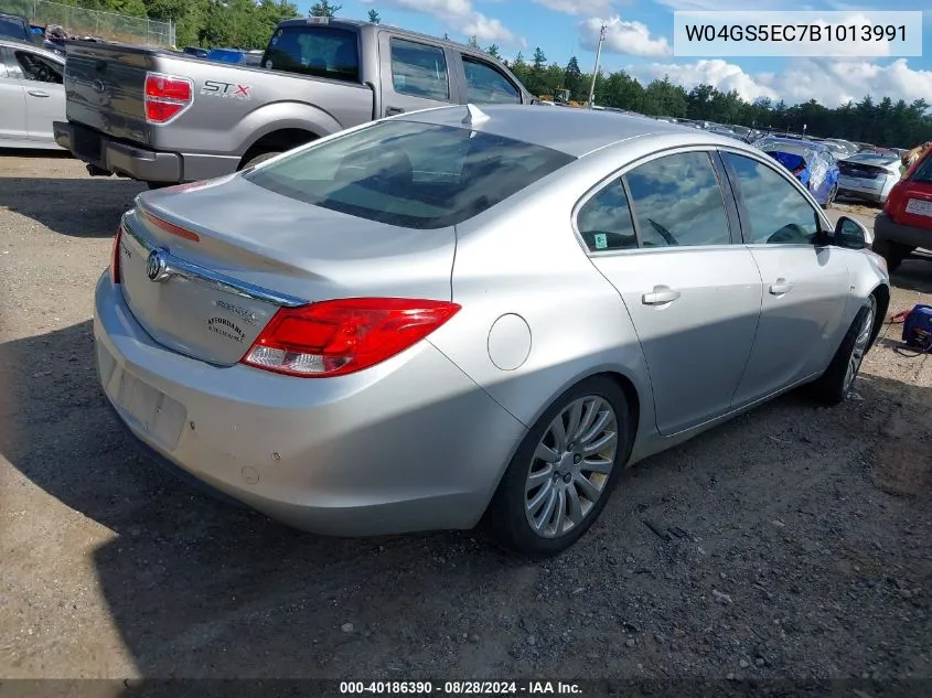 2011 Buick Regal Cxl Russelsheim VIN: W04GS5EC7B1013991 Lot: 40186390