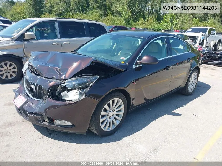 2011 Buick Regal Cxl Russelsheim VIN: W04GN5EC9B1144203 Lot: 40281466