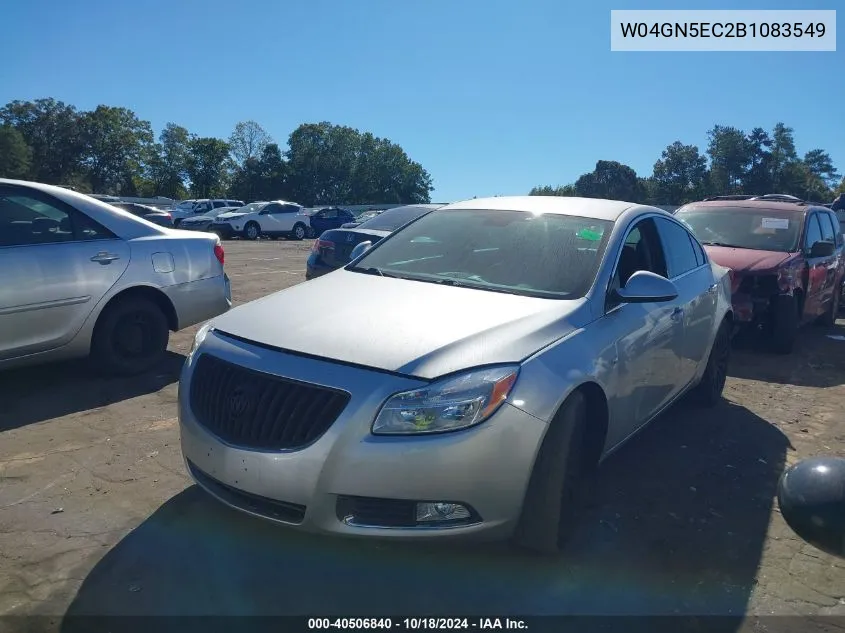 2011 Buick Regal Cxl Russelsheim VIN: W04GN5EC2B1083549 Lot: 40506840