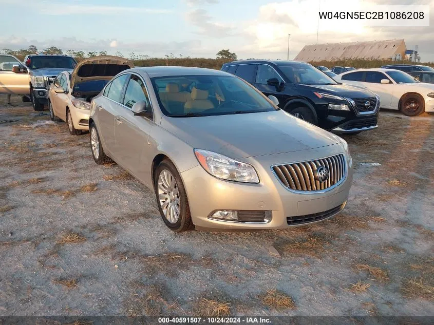 W04GN5EC2B1086208 2011 Buick Regal Cxl