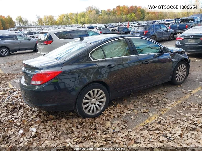 W04GT5GC6B1006654 2011 Buick Regal Cxl Russelsheim