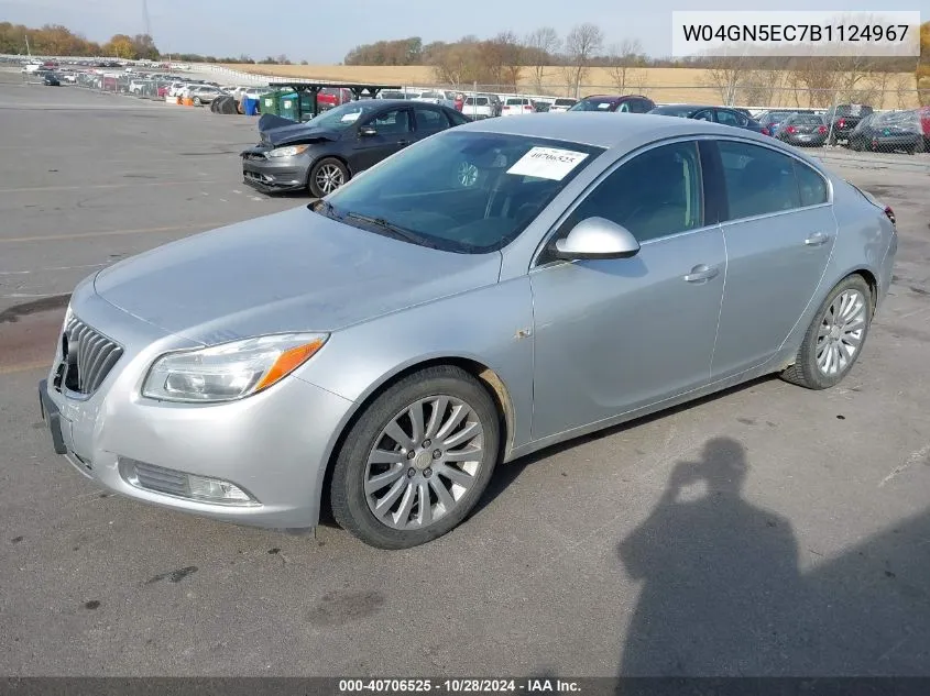 2011 Buick Regal Cxl Russelsheim VIN: W04GN5EC7B1124967 Lot: 40706525