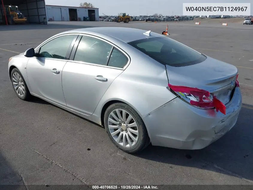 2011 Buick Regal Cxl Russelsheim VIN: W04GN5EC7B1124967 Lot: 40706525